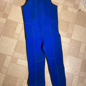 Mens Blue Sleeveless Wetsuit Full size XXL